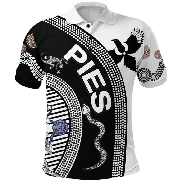 Australian Football League store - Loyal fans of Collingwood Magpies's Unisex Polo Shirt:vintage Australian Football League suit,uniform,apparel,shirts,merch,hoodie,jackets,shorts,sweatshirt,outfits,clothes