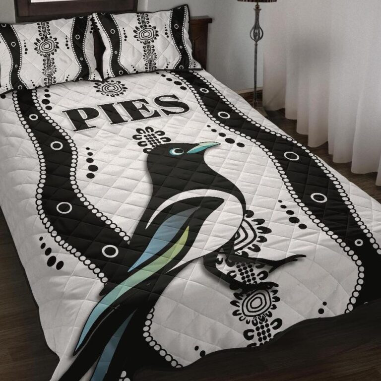 Australian Football League store - Loyal fans of Collingwood Football Club's Quilt + 1/2 Pillow Cases:vintage Australian Football League suit,uniform,apparel,shirts,merch,hoodie,jackets,shorts,sweatshirt,outfits,clothes