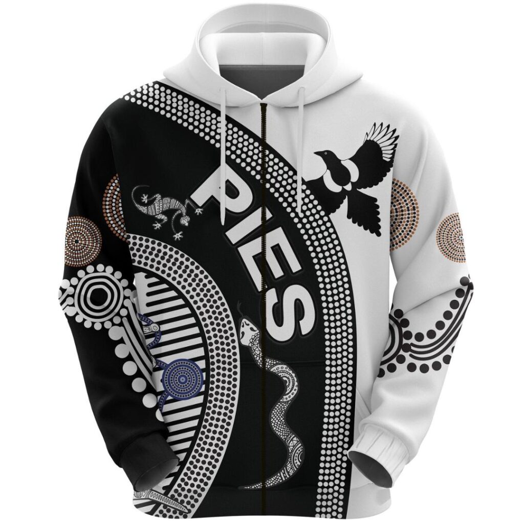 Australian Football League store - Loyal fans of Collingwood Football Club's Unisex Zip Hoodie:vintage Australian Football League suit,uniform,apparel,shirts,merch,hoodie,jackets,shorts,sweatshirt,outfits,clothes