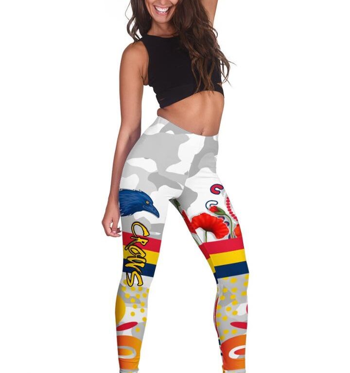 Australian Football League store - Loyal fans of Adelaide Crows's Leggings:vintage Australian Football League suit,uniform,apparel,shirts,merch,hoodie,jackets,shorts,sweatshirt,outfits,clothes