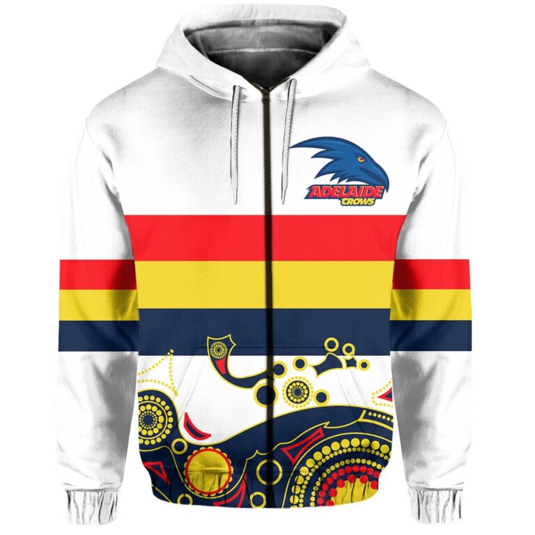 Australian Football League store - Loyal fans of Adelaide Football Club's Unisex Zip Hoodie:vintage Australian Football League suit,uniform,apparel,shirts,merch,hoodie,jackets,shorts,sweatshirt,outfits,clothes