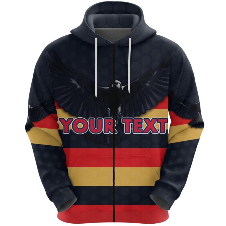 Australian Football League store - Loyal fans of Adelaide Football Club's Unisex Zip Hoodie:vintage Australian Football League suit,uniform,apparel,shirts,merch,hoodie,jackets,shorts,sweatshirt,outfits,clothes