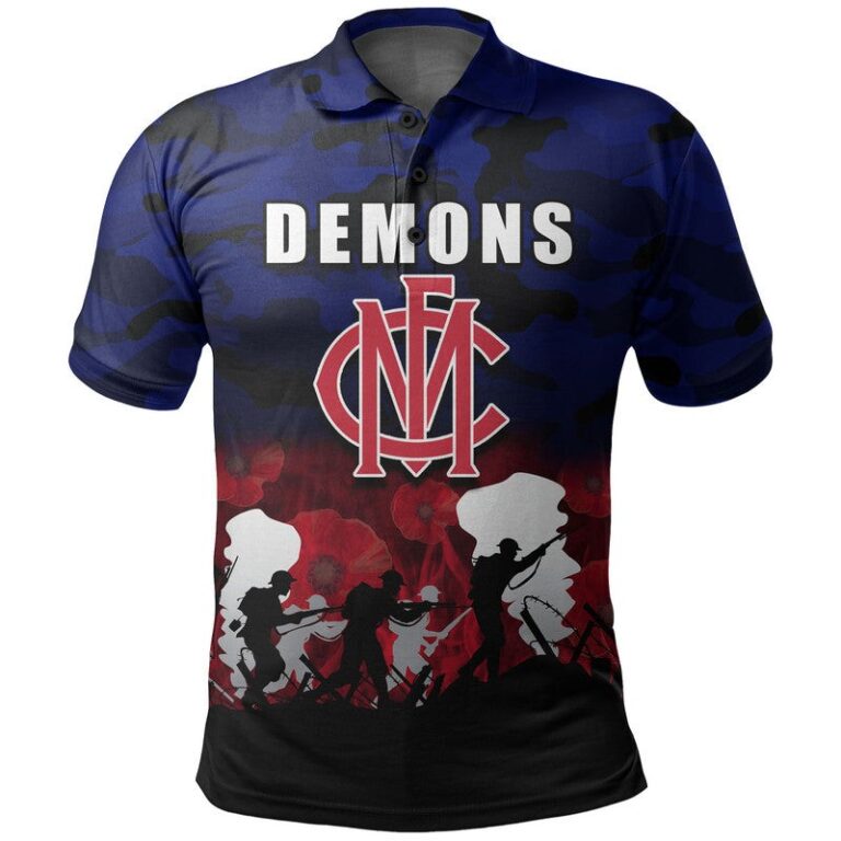 Australian Football League store - Loyal fans of Melbourne Demons's Unisex Polo Shirt:vintage Australian Football League suit,uniform,apparel,shirts,merch,hoodie,jackets,shorts,sweatshirt,outfits,clothes