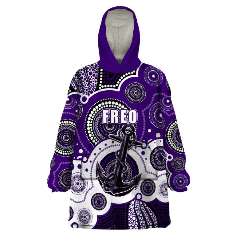 Australian Football League store - Loyal fans of Fremantle Football Club's Unisex Oodie,Kid Oodie:vintage Australian Football League suit,uniform,apparel,shirts,merch,hoodie,jackets,shorts,sweatshirt,outfits,clothes