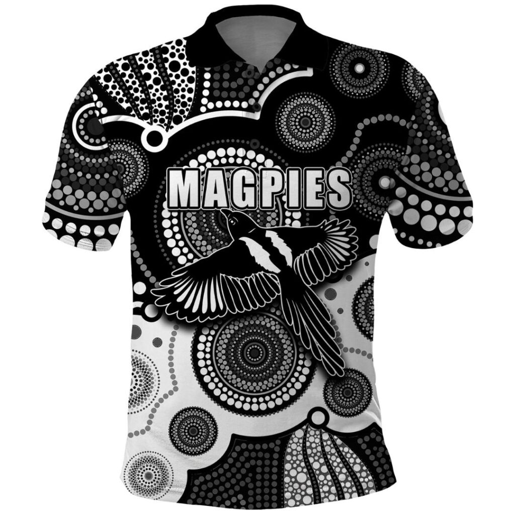 Australian Football League store - Loyal fans of Collingwood Magpies's Unisex Polo Shirt:vintage Australian Football League suit,uniform,apparel,shirts,merch,hoodie,jackets,shorts,sweatshirt,outfits,clothes