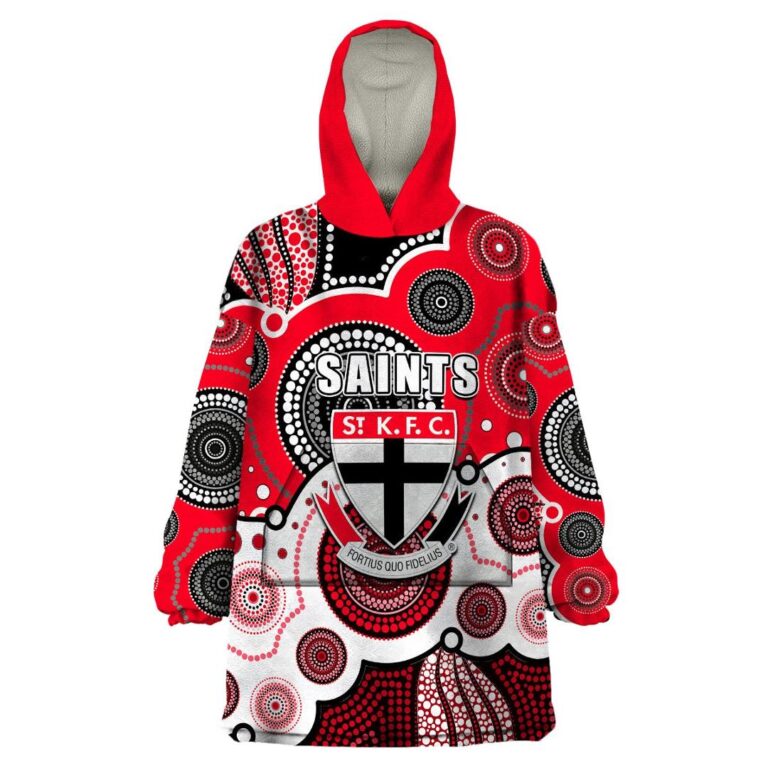 Australian Football League store - Loyal fans of St Kilda Football Club's Unisex Oodie,Kid Oodie:vintage Australian Football League suit,uniform,apparel,shirts,merch,hoodie,jackets,shorts,sweatshirt,outfits,clothes