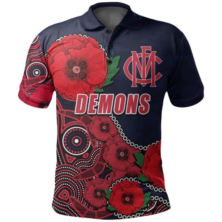 Australian Football League store - Loyal fans of Melbourne Demons's Unisex Polo Shirt:vintage Australian Football League suit,uniform,apparel,shirts,merch,hoodie,jackets,shorts,sweatshirt,outfits,clothes