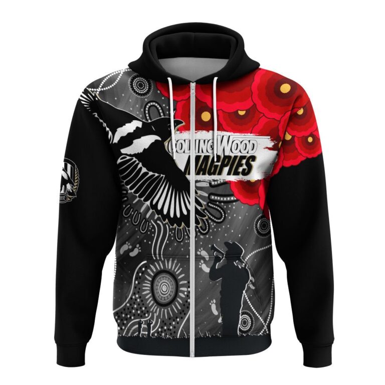 Australian Football League store - Loyal fans of Collingwood Football Club's Unisex Zip Hoodie:vintage Australian Football League suit,uniform,apparel,shirts,merch,hoodie,jackets,shorts,sweatshirt,outfits,clothes
