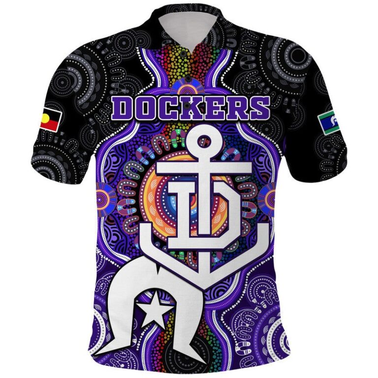 Australian Football League store - Loyal fans of Fremantle Dockers's Unisex Polo Shirt:vintage Australian Football League suit,uniform,apparel,shirts,merch,hoodie,jackets,shorts,sweatshirt,outfits,clothes