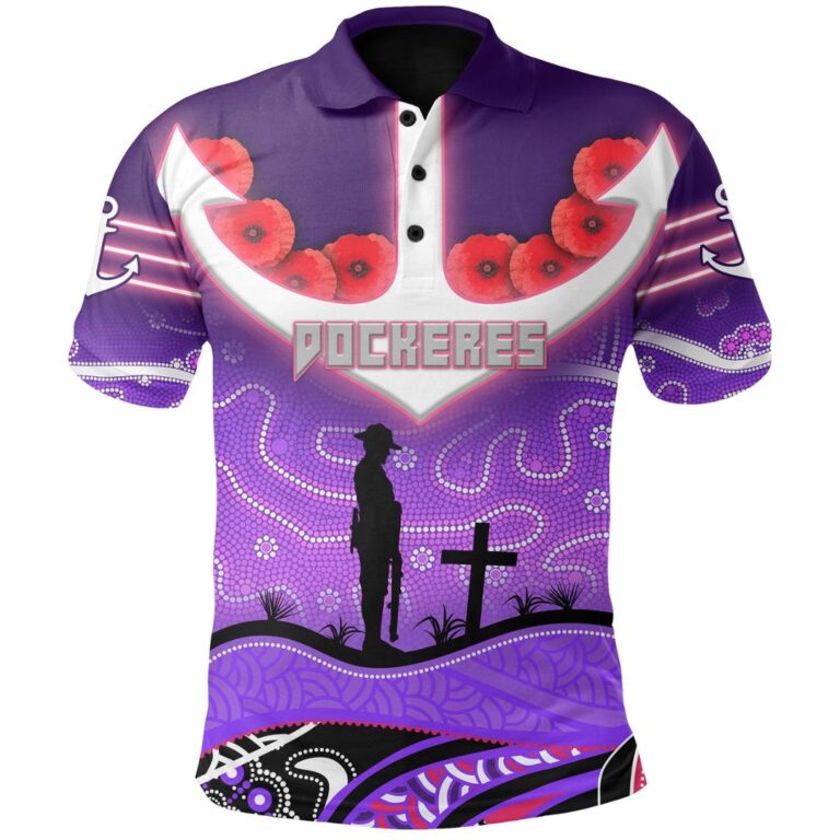 Australian Football League store - Loyal fans of Fremantle Dockers's Unisex Polo Shirt:vintage Australian Football League suit,uniform,apparel,shirts,merch,hoodie,jackets,shorts,sweatshirt,outfits,clothes