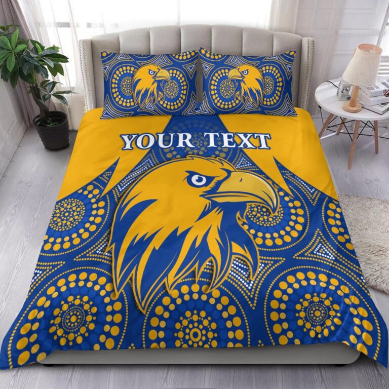 Australian Football League store - Loyal fans of West Coast Eagles's Bedding Duvet Cover + 1/2 Pillow Cases:vintage Australian Football League suit,uniform,apparel,shirts,merch,hoodie,jackets,shorts,sweatshirt,outfits,clothes