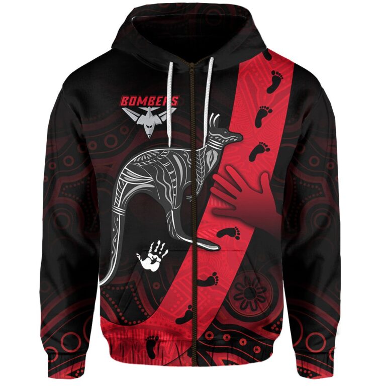 Australian Football League store - Loyal fans of Essendon Football Club's Unisex Zip Hoodie:vintage Australian Football League suit,uniform,apparel,shirts,merch,hoodie,jackets,shorts,sweatshirt,outfits,clothes