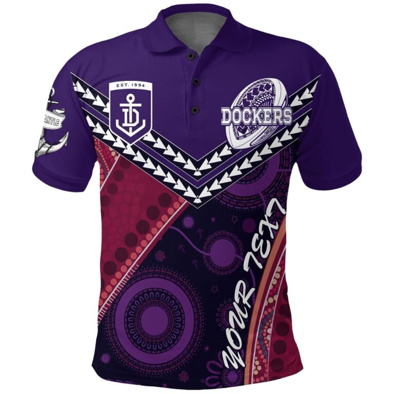 Australian Football League store - Loyal fans of Fremantle Dockers's Unisex Polo Shirt:vintage Australian Football League suit,uniform,apparel,shirts,merch,hoodie,jackets,shorts,sweatshirt,outfits,clothes