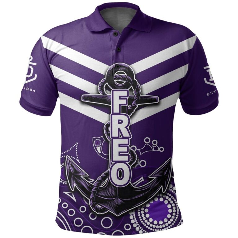 Australian Football League store - Loyal fans of Fremantle Dockers's Unisex Polo Shirt:vintage Australian Football League suit,uniform,apparel,shirts,merch,hoodie,jackets,shorts,sweatshirt,outfits,clothes