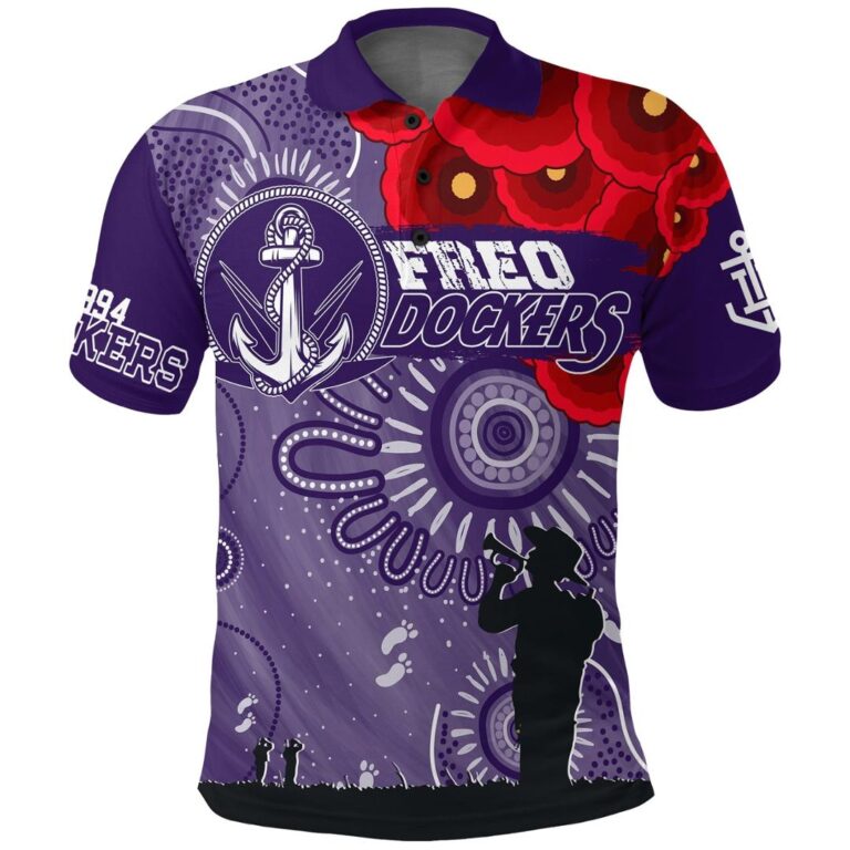 Australian Football League store - Loyal fans of Fremantle Dockers's Unisex Polo Shirt:vintage Australian Football League suit,uniform,apparel,shirts,merch,hoodie,jackets,shorts,sweatshirt,outfits,clothes