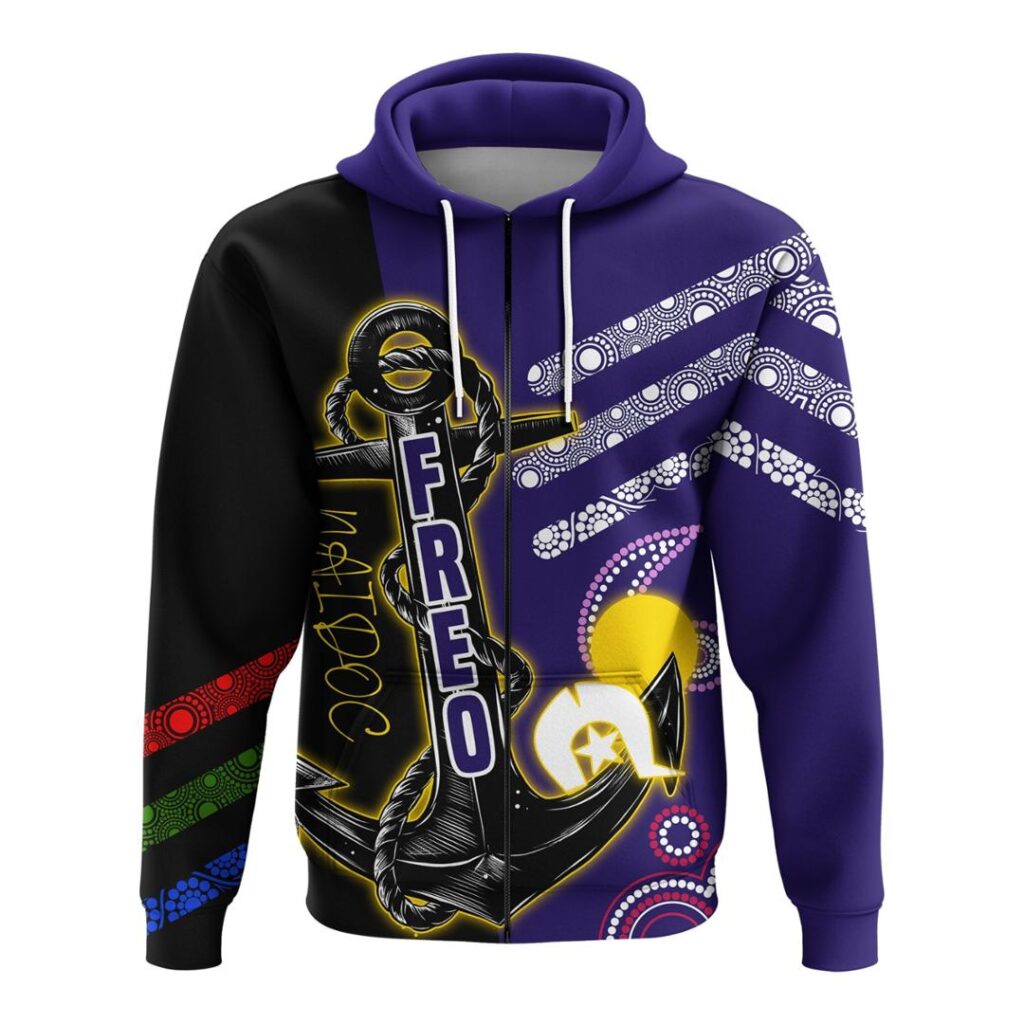 Australian Football League store - Loyal fans of Fremantle Football Club's Unisex Zip Hoodie:vintage Australian Football League suit,uniform,apparel,shirts,merch,hoodie,jackets,shorts,sweatshirt,outfits,clothes