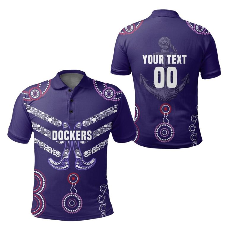 Australian Football League store - Loyal fans of Fremantle Dockers's Unisex Polo Shirt:vintage Australian Football League suit,uniform,apparel,shirts,merch,hoodie,jackets,shorts,sweatshirt,outfits,clothes