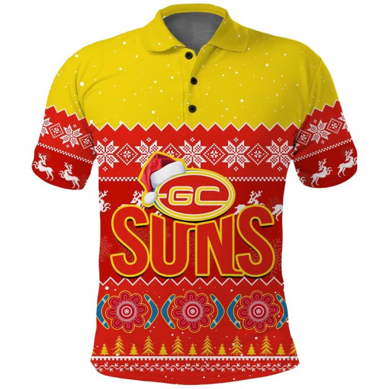 Australian Football League store - Loyal fans of Gold Coast Suns's Unisex Polo Shirt:vintage Australian Football League suit,uniform,apparel,shirts,merch,hoodie,jackets,shorts,sweatshirt,outfits,clothes