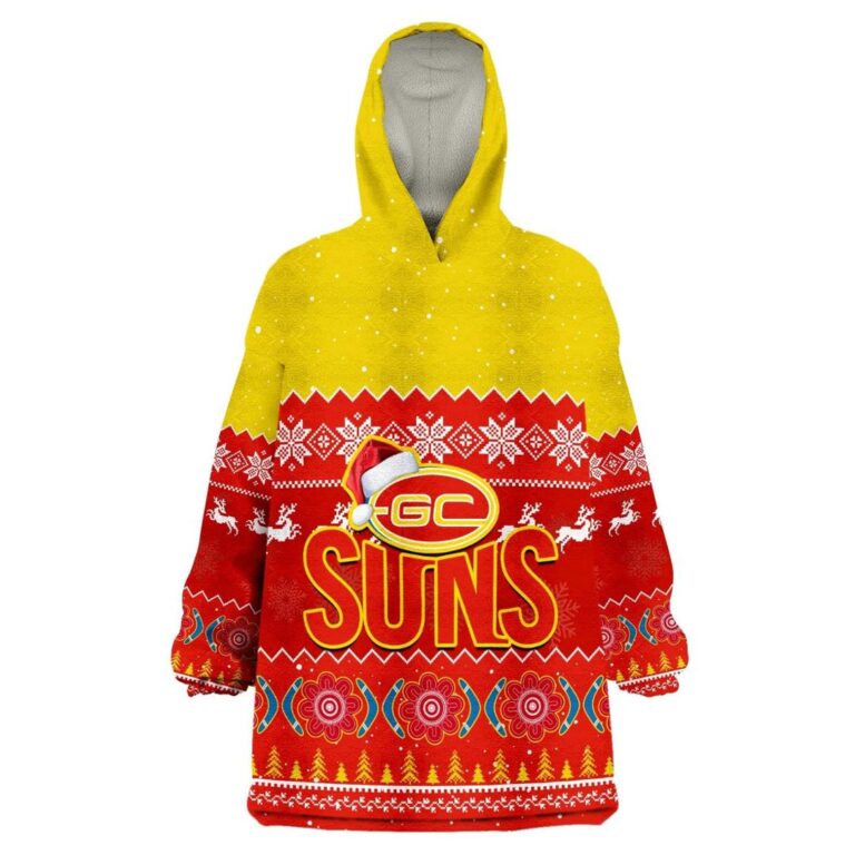 Australian Football League store - Loyal fans of Gold Coast Suns's Unisex Oodie,Kid Oodie:vintage Australian Football League suit,uniform,apparel,shirts,merch,hoodie,jackets,shorts,sweatshirt,outfits,clothes