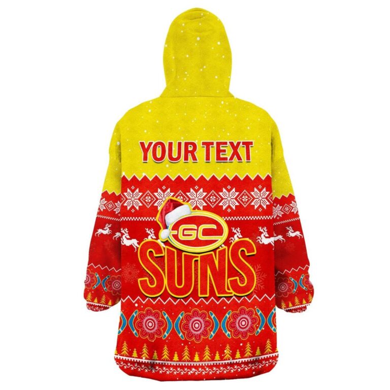 Australian Football League store - Loyal fans of Gold Coast Suns's Unisex Oodie,Kid Oodie:vintage Australian Football League suit,uniform,apparel,shirts,merch,hoodie,jackets,shorts,sweatshirt,outfits,clothes