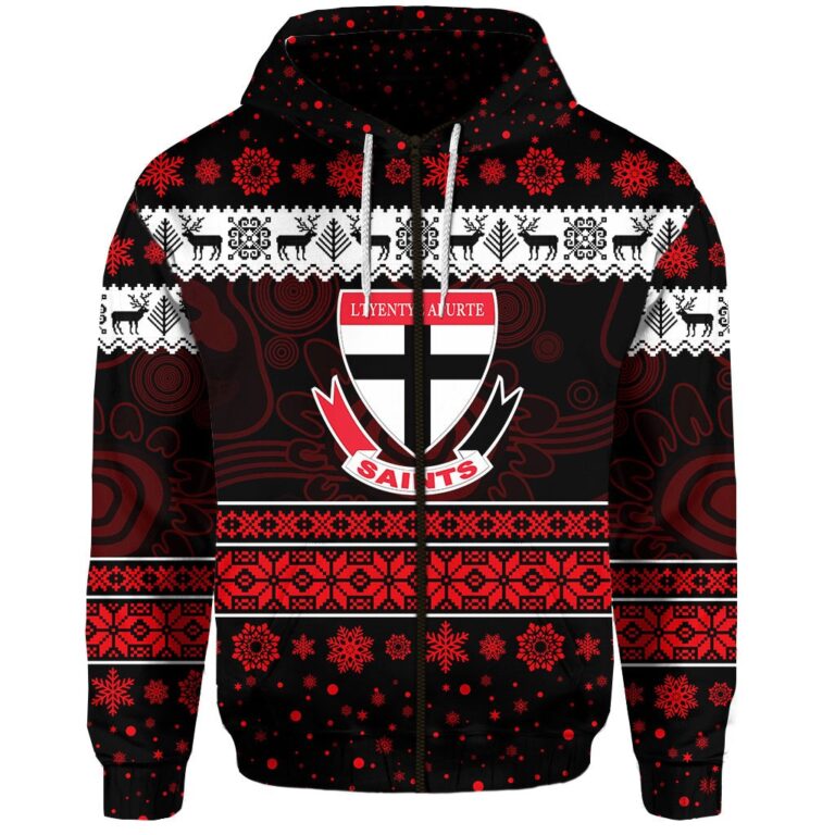 Australian Football League store - Loyal fans of St Kilda Football Club's Unisex Zip Hoodie:vintage Australian Football League suit,uniform,apparel,shirts,merch,hoodie,jackets,shorts,sweatshirt,outfits,clothes