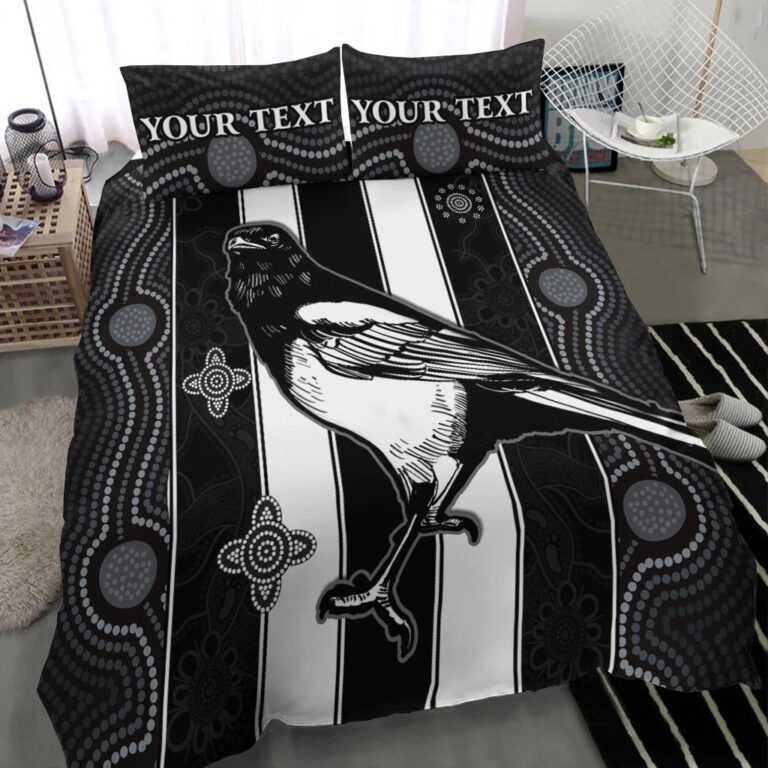 Australian Football League store - Loyal fans of Collingwood Football Club's Bedding Duvet Cover + 1/2 Pillow Cases:vintage Australian Football League suit,uniform,apparel,shirts,merch,hoodie,jackets,shorts,sweatshirt,outfits,clothes