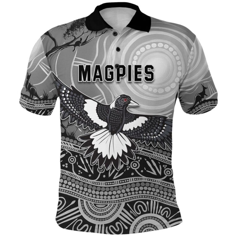 Australian Football League store - Loyal fans of Collingwood Magpies's Unisex Polo Shirt:vintage Australian Football League suit,uniform,apparel,shirts,merch,hoodie,jackets,shorts,sweatshirt,outfits,clothes