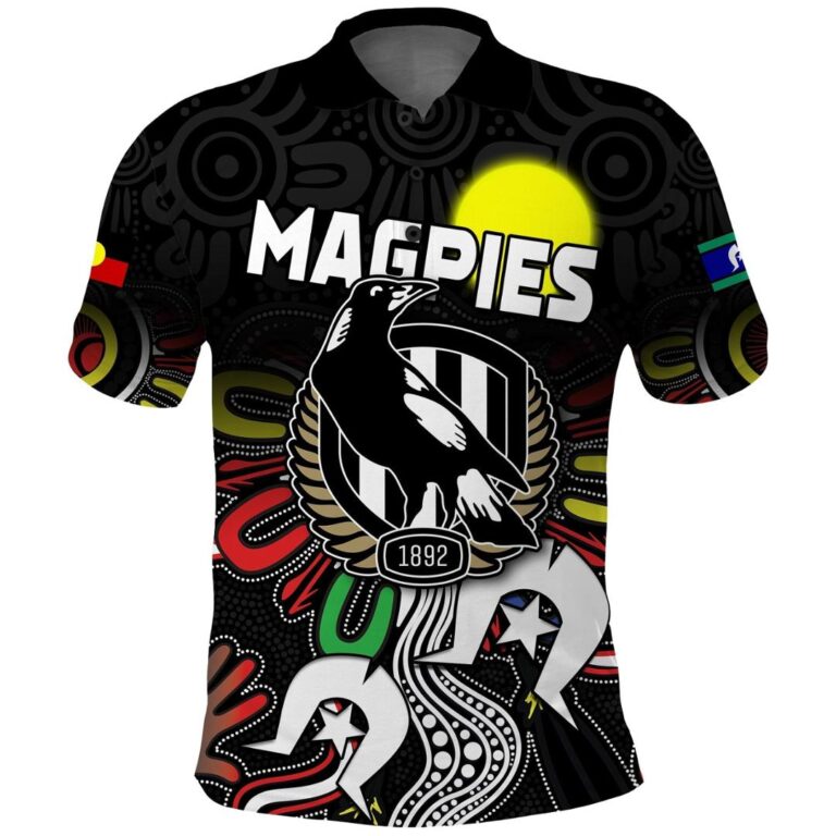 Australian Football League store - Loyal fans of Collingwood Magpies's Unisex Polo Shirt:vintage Australian Football League suit,uniform,apparel,shirts,merch,hoodie,jackets,shorts,sweatshirt,outfits,clothes