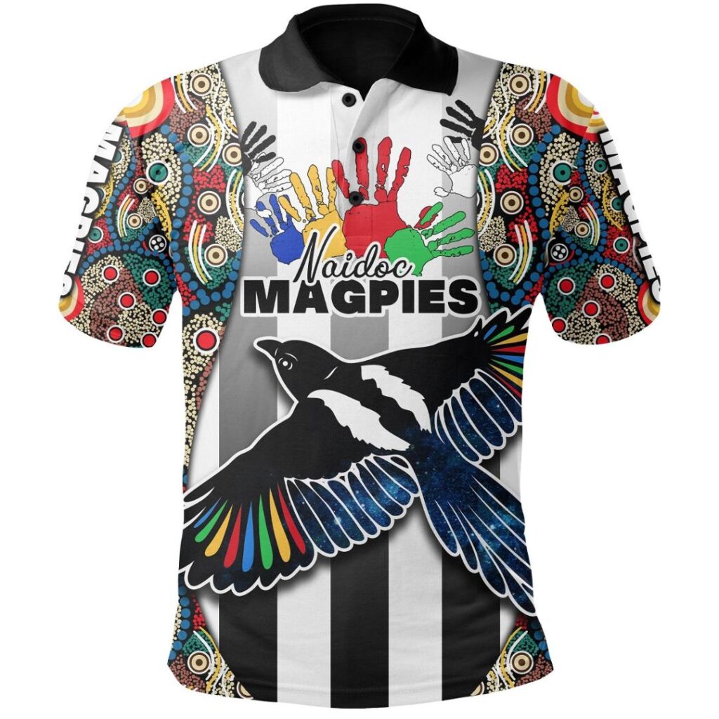 Australian Football League store - Loyal fans of Collingwood Magpies's Unisex Polo Shirt:vintage Australian Football League suit,uniform,apparel,shirts,merch,hoodie,jackets,shorts,sweatshirt,outfits,clothes