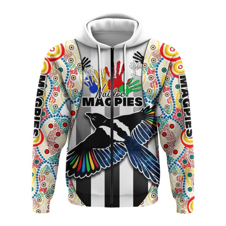 Australian Football League store - Loyal fans of Collingwood Football Club's Unisex Zip Hoodie:vintage Australian Football League suit,uniform,apparel,shirts,merch,hoodie,jackets,shorts,sweatshirt,outfits,clothes
