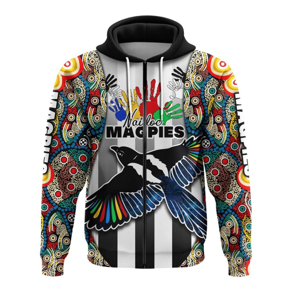 Australian Football League store - Loyal fans of Collingwood Football Club's Unisex Zip Hoodie:vintage Australian Football League suit,uniform,apparel,shirts,merch,hoodie,jackets,shorts,sweatshirt,outfits,clothes