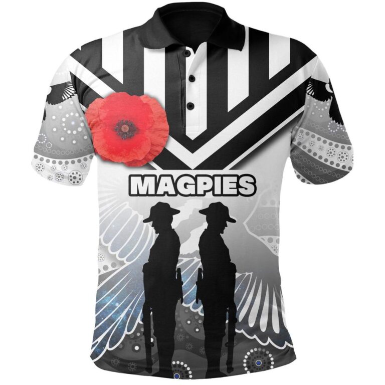 Australian Football League store - Loyal fans of Collingwood Magpies's Unisex Polo Shirt:vintage Australian Football League suit,uniform,apparel,shirts,merch,hoodie,jackets,shorts,sweatshirt,outfits,clothes