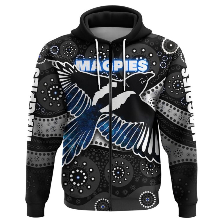 Australian Football League store - Loyal fans of Collingwood Football Club's Unisex Zip Hoodie:vintage Australian Football League suit,uniform,apparel,shirts,merch,hoodie,jackets,shorts,sweatshirt,outfits,clothes