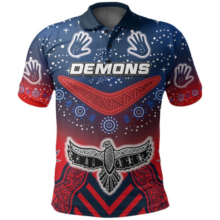Australian Football League store - Loyal fans of Melbourne Demons's Unisex Polo Shirt:vintage Australian Football League suit,uniform,apparel,shirts,merch,hoodie,jackets,shorts,sweatshirt,outfits,clothes