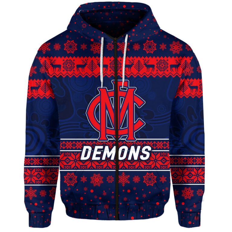 Australian Football League store - Loyal fans of Melbourne Football Club's Unisex Zip Hoodie:vintage Australian Football League suit,uniform,apparel,shirts,merch,hoodie,jackets,shorts,sweatshirt,outfits,clothes