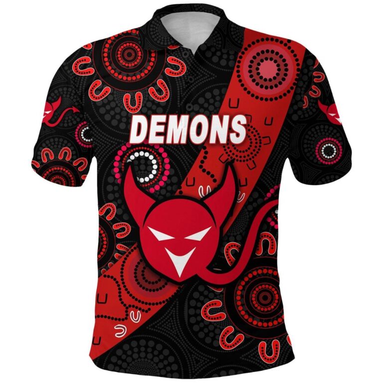 Australian Football League store - Loyal fans of Melbourne Demons's Unisex Polo Shirt:vintage Australian Football League suit,uniform,apparel,shirts,merch,hoodie,jackets,shorts,sweatshirt,outfits,clothes