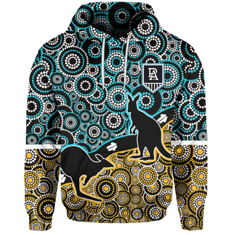 Australian Football League store - Loyal fans of Port Adelaide Football Club's Unisex Hoodie:vintage Australian Football League suit,uniform,apparel,shirts,merch,hoodie,jackets,shorts,sweatshirt,outfits,clothes