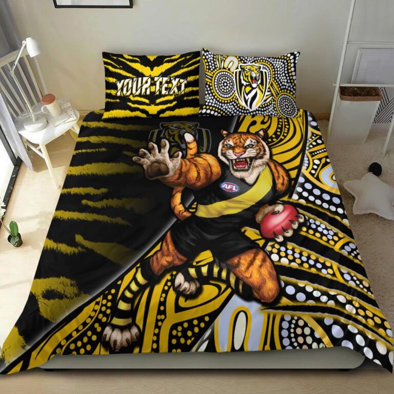 Australian Football League store - Loyal fans of Richmond Football Club's Bedding Duvet Cover + 1/2 Pillow Cases:vintage Australian Football League suit,uniform,apparel,shirts,merch,hoodie,jackets,shorts,sweatshirt,outfits,clothes