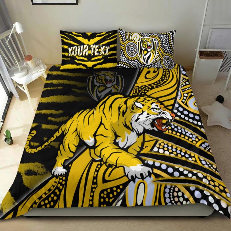 Australian Football League store - Loyal fans of Richmond Football Club's Bedding Duvet Cover + 1/2 Pillow Cases:vintage Australian Football League suit,uniform,apparel,shirts,merch,hoodie,jackets,shorts,sweatshirt,outfits,clothes