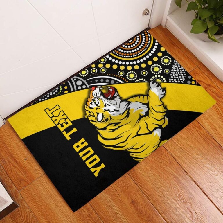 Australian Football League store - Loyal fans of Richmond Tigers's Doormat:vintage Australian Football League suit,uniform,apparel,shirts,merch,hoodie,jackets,shorts,sweatshirt,outfits,clothes