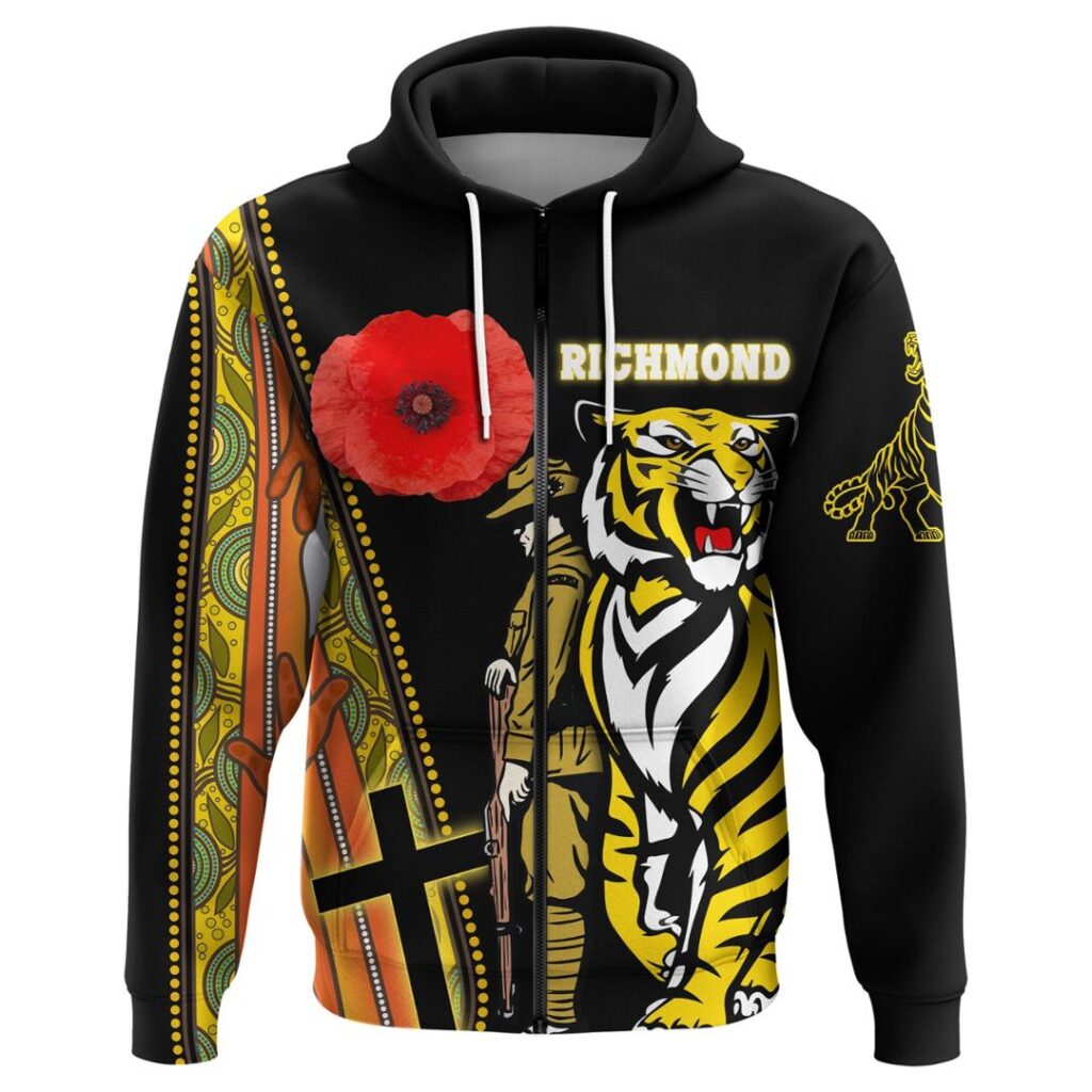 Australian Football League store - Loyal fans of Richmond Football Club's Unisex Zip Hoodie:vintage Australian Football League suit,uniform,apparel,shirts,merch,hoodie,jackets,shorts,sweatshirt,outfits,clothes