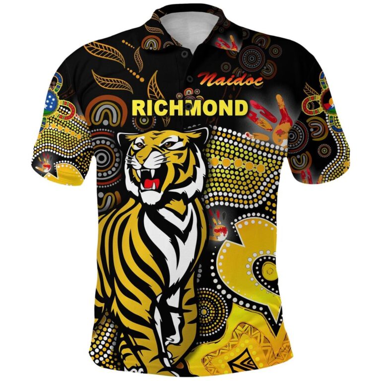 Australian Football League store - Loyal fans of Richmond Tigers's Unisex Polo Shirt:vintage Australian Football League suit,uniform,apparel,shirts,merch,hoodie,jackets,shorts,sweatshirt,outfits,clothes