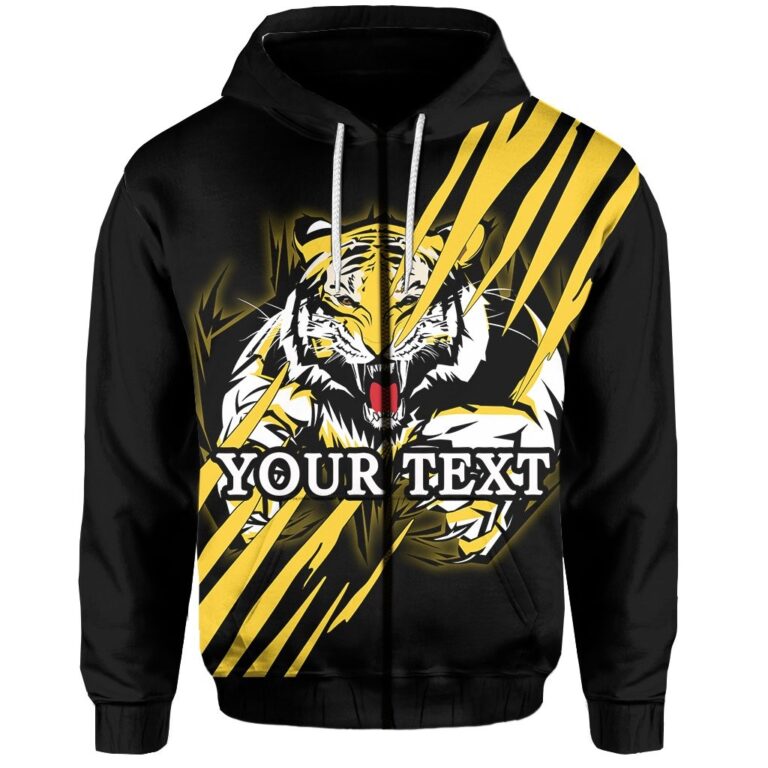 Australian Football League store - Loyal fans of Richmond Football Club's Unisex Zip Hoodie:vintage Australian Football League suit,uniform,apparel,shirts,merch,hoodie,jackets,shorts,sweatshirt,outfits,clothes