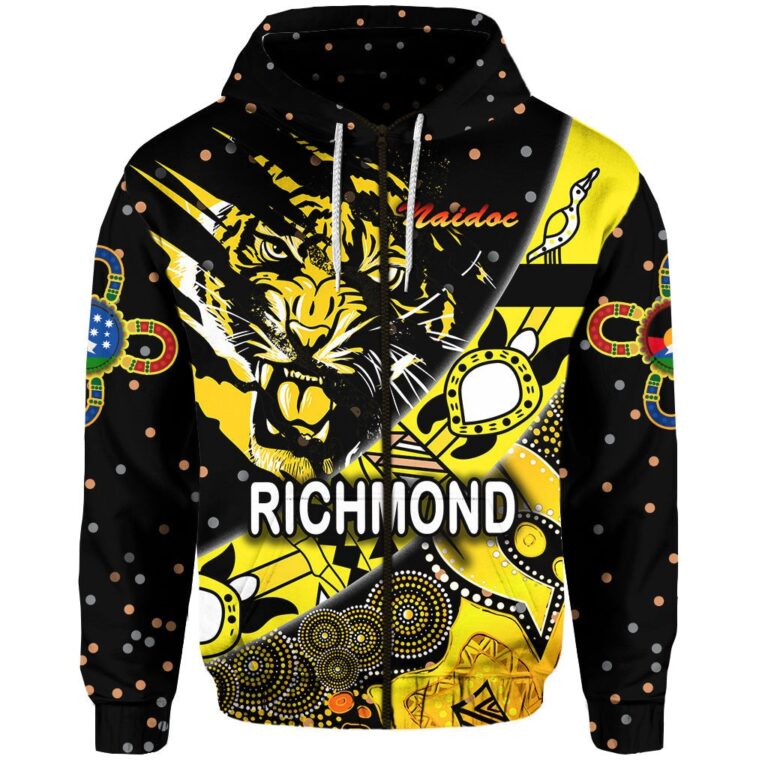 Australian Football League store - Loyal fans of Richmond Football Club's Unisex Zip Hoodie:vintage Australian Football League suit,uniform,apparel,shirts,merch,hoodie,jackets,shorts,sweatshirt,outfits,clothes