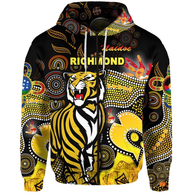 Australian Football League store - Loyal fans of Richmond Football Club's Unisex Zip Hoodie:vintage Australian Football League suit,uniform,apparel,shirts,merch,hoodie,jackets,shorts,sweatshirt,outfits,clothes