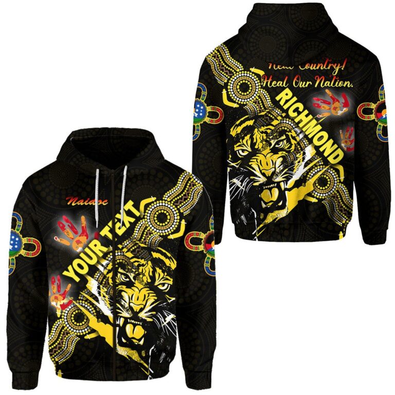 Australian Football League store - Loyal fans of Richmond Football Club's Unisex Zip Hoodie:vintage Australian Football League suit,uniform,apparel,shirts,merch,hoodie,jackets,shorts,sweatshirt,outfits,clothes