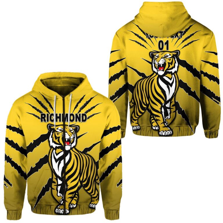 Australian Football League store - Loyal fans of Richmond Football Club's Unisex Zip Hoodie:vintage Australian Football League suit,uniform,apparel,shirts,merch,hoodie,jackets,shorts,sweatshirt,outfits,clothes