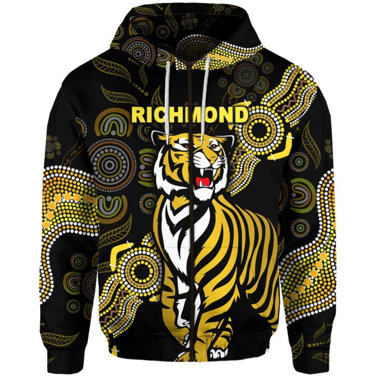 Australian Football League store - Loyal fans of Richmond Football Club's Unisex Zip Hoodie:vintage Australian Football League suit,uniform,apparel,shirts,merch,hoodie,jackets,shorts,sweatshirt,outfits,clothes