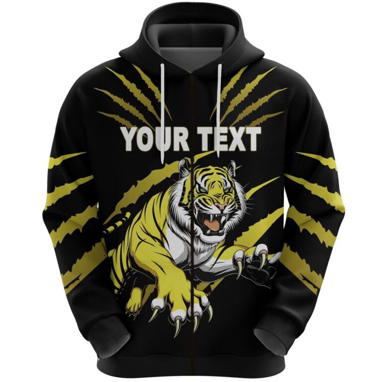 Australian Football League store - Loyal fans of Richmond Football Club's Unisex Zip Hoodie:vintage Australian Football League suit,uniform,apparel,shirts,merch,hoodie,jackets,shorts,sweatshirt,outfits,clothes