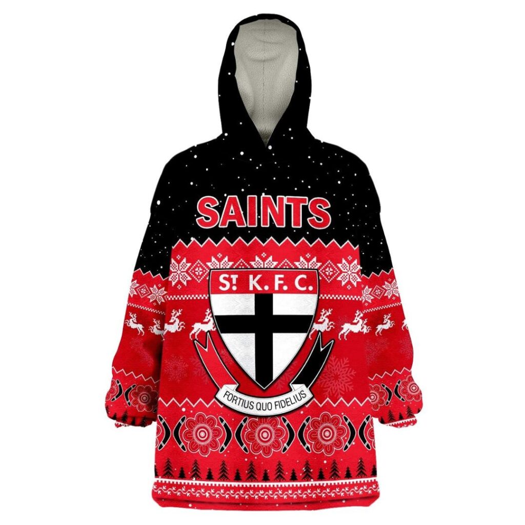 Australian Football League store - Loyal fans of St Kilda Football Club's Unisex Oodie,Kid Oodie:vintage Australian Football League suit,uniform,apparel,shirts,merch,hoodie,jackets,shorts,sweatshirt,outfits,clothes